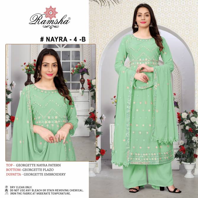 Nayra 4 By Ramsha Pakistani Suit Catalog